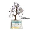 Original Amethyst Tree - 150 Pieces Stones With Certified