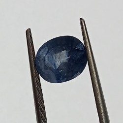 Blue Sapphire (Neelam Stone) Lab-Certified 5 Carat