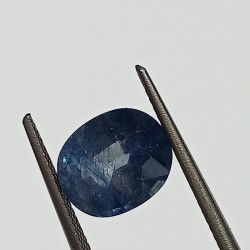 Blue Sapphire (Neelam Stone) Lab-Certified 5 Carat