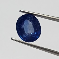 Blue Sapphire (Neelam Stone) Lab-Certified 6.47 Carat