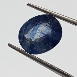 Blue Sapphire (Neelam Stone) Lab-Certified 5.70 Carat