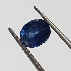 Blue Sapphire (Neelam Stone) Lab-Certified 4.21 Carat
