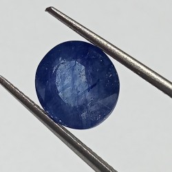 Blue Sapphire (Neelam Stone) Lab-Certified 5.43 Carat