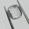 Authentic White Zircon Transparent Stone & Lab Certified 6.86 Carat