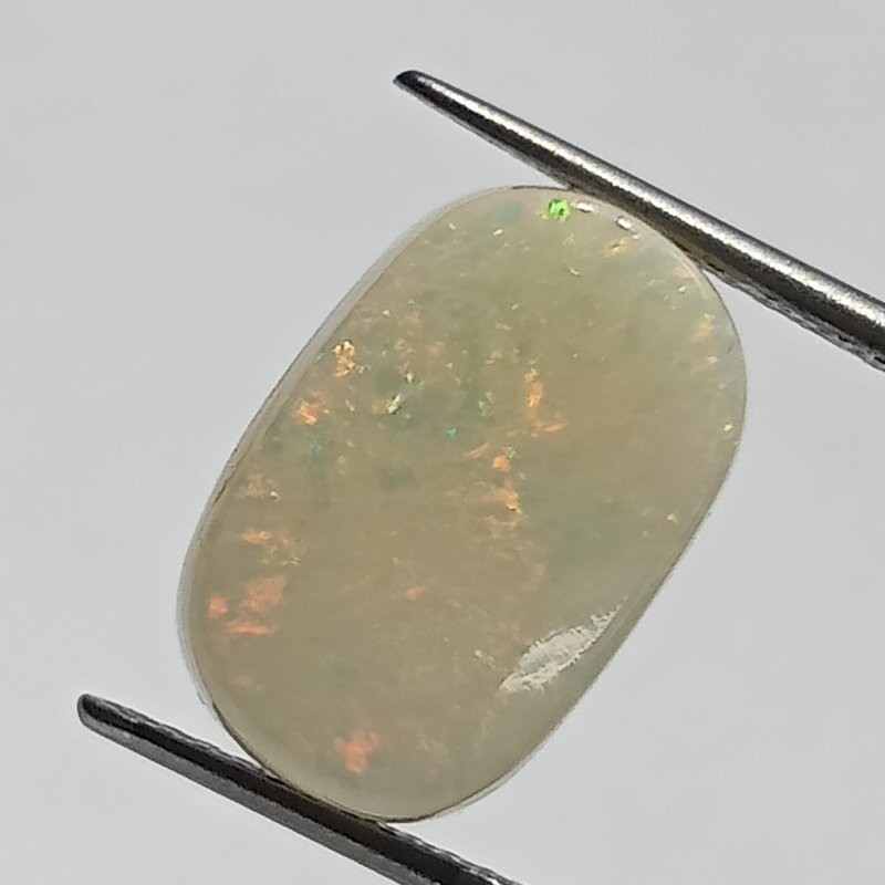 Fire Opal Stone, Origin Tested - 5.14 Carat Certified
