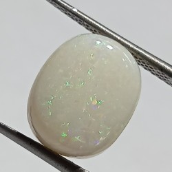 Fire Opal Stone, Origin Tested - 5.76 Carat Certified
