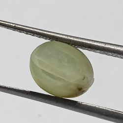 Cat’s Eye Stone (Lehsunia) & Lab- Certified Gemstone – 5.70 Carat
