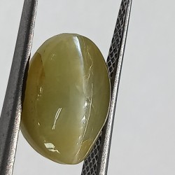 Cat’s Eye Stone (Lehsunia) & Lab- Certified Gemstone – 6.60 Carat