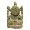 Authentic Shriparni Wooden Shriparni Ganesh Ji 3 Inch