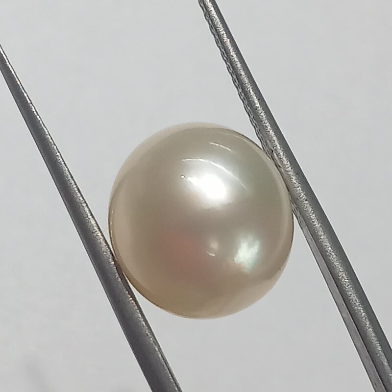 Authentic South Sea Pearl (Moti) Stone 11.12 Carat & Certified