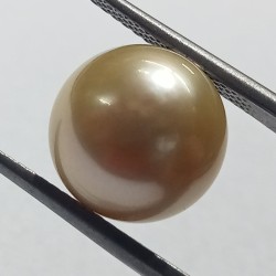 Original Natural Yellow (Golden) Pearl (Moti) Stone - 11.83 Carat