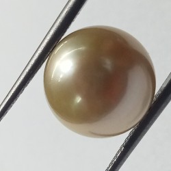 Original Natural Yellow (Golden) Pearl (Moti) Stone - 11.83 Carat