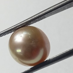 Original Natural Yellow (Golden) Pearl (Moti) Stone - 9.18 Carat