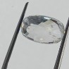 White Zircon Transparent Stone & Lab Certified 9.79 Carat