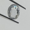 White Zircon Transparent Stone & Lab Certified 5.53 Carat