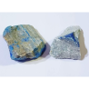Natural Lapis Lazuli Raw Stone (2 piece) Certified
