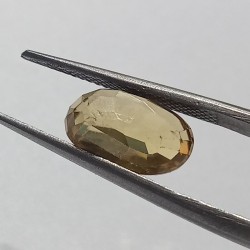 Natural Yellow Zircon Transparent Stone & Lab Certified 5.97 Carat