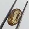 Natural Yellow Zircon Transparent Stone & Lab Certified 5.97 Carat
