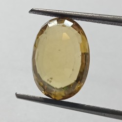 Natural Yellow Zircon Transparent Stone & Lab Certified 8.40 Carat