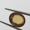 Natural Yellow Zircon Transparent Stone & Lab Certified 6.32 Carat