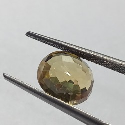 Natural Yellow Zircon Transparent Stone & Lab Certified 6.80 Carat
