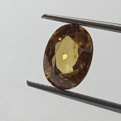 Natural Yellow Zircon Transparent Stone & Lab Certified 5.15 Carat