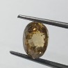 Natural Yellow Zircon Transparent Stone & Lab Certified 6.03 Carat
