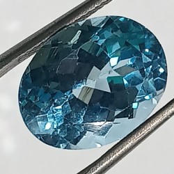Authentic Certified Blue Topaz Stone Natural & Original Stone- 12.16 carat