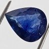 Blue Sapphire Pear Shape (Neelam Stone) Lab-Certified 6.60 Carat