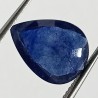 Blue Sapphire Pear Shape (Neelam Stone) Lab-Certified 4.00 Carat