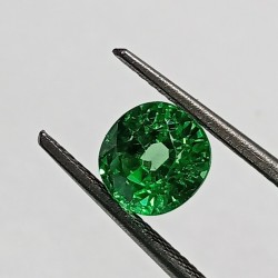 Columbia Panna Stone (Emerald) Round shape & Lab Certified - 3.07 Carat