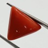 Triangle Red Coral/ Moonga Stone- 9.25 Carat