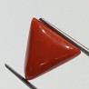 Triangle Red Coral/ Moonga Stone- 16.25 Carat