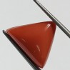 Triangle Red Coral/ Moonga Stone- 9.40 Carat
