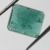 Square Shape Panna Stone (Emerald) With Lab Certified - 4.08 Carat