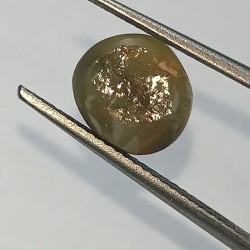 Cat’s Eye Stone (Lehsunia) & Lab- Certified Gemstone – 4.02 Carat